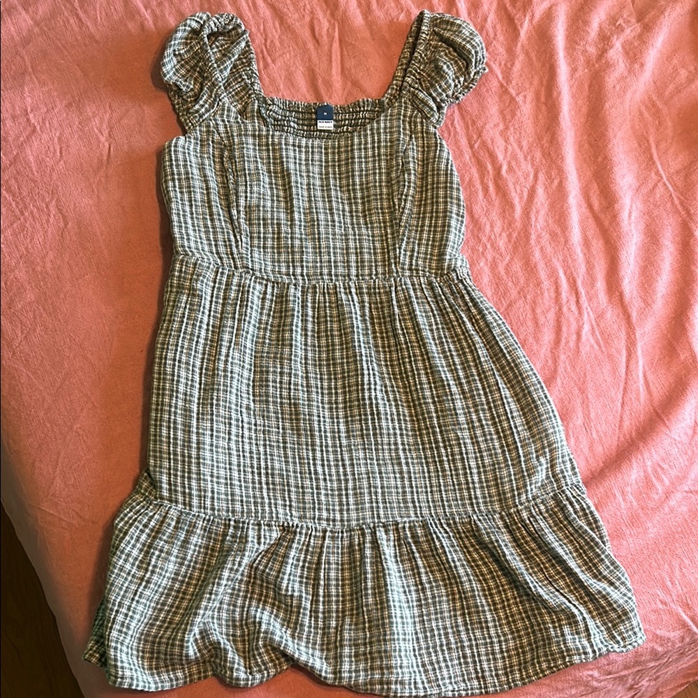 Plaid women’s mini Dress